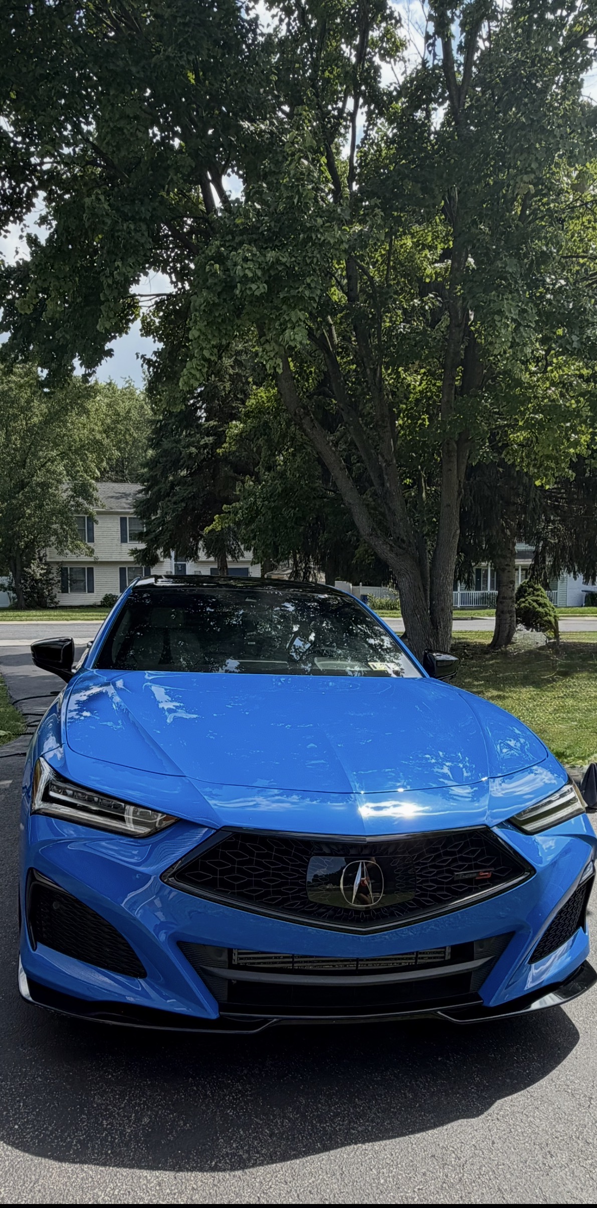 KC Auto Shine detailed blue Acura